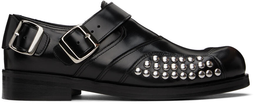 Stefan Cooke Black Stud Panel Biker Monkstraps Cover