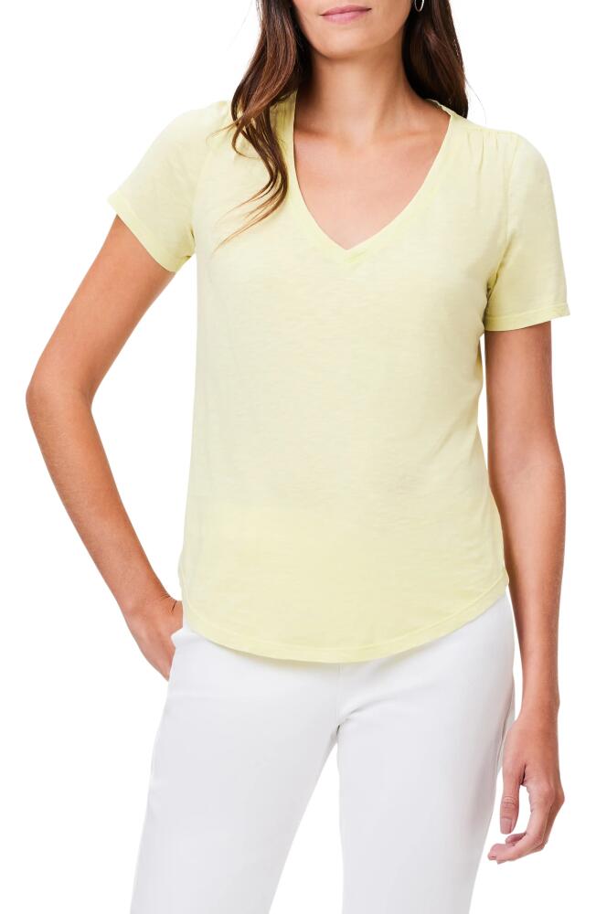 NZT by NIC+ZOE Cotton & Modal V-Neck T-Shirt in Citrus Cover