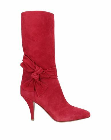 Valentino Garavani Woman Boot Red Soft Leather Cover