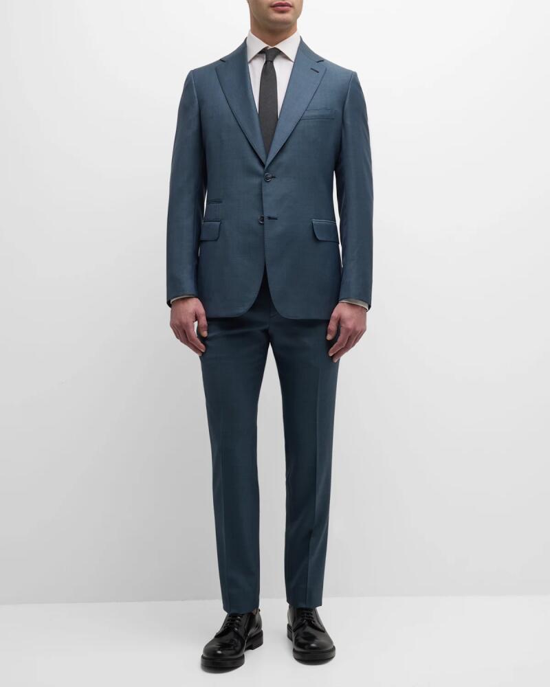 Brioni Men's Solid Wool Suit Cover