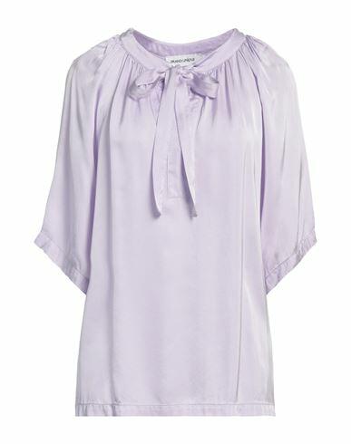 Brand Unique Woman Top Lilac Viscose Cover