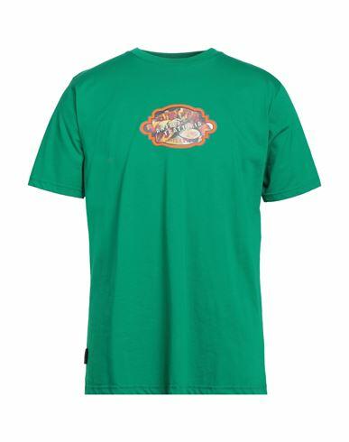 Family First Milano Man T-shirt Green Cotton Cover