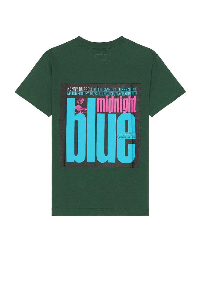 WACKO MARIA Blue Note T-shirt in Green Cover