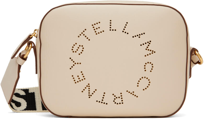 Stella McCartney White Logo Camera Bag Cover