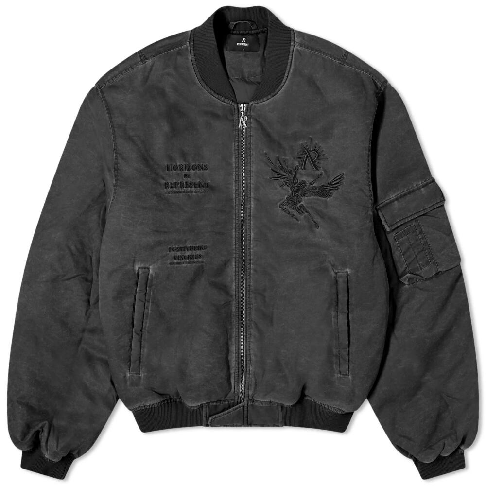 Represent Men's Horizons Classic Flight Jacket in Black Cover