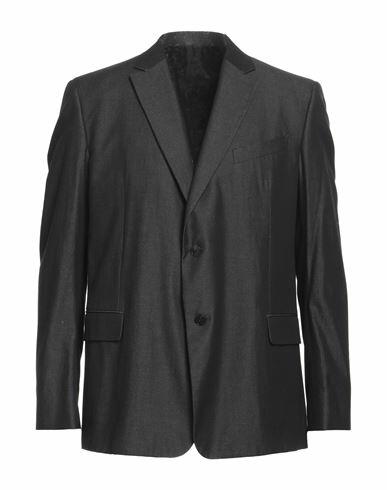 Valentino Garavani Man Blazer Steel grey Cotton Cover