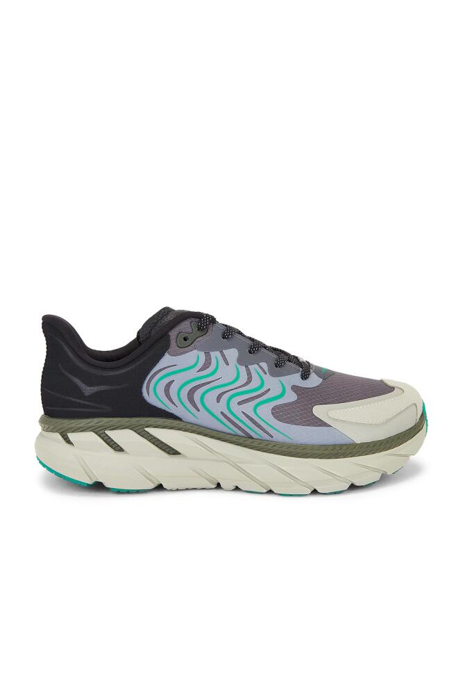 Hoka U Clifton Ls Tech in Black Cover