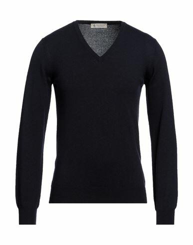 Piacenza Cashmere 1733 Man Sweater Midnight blue Cashmere Cover