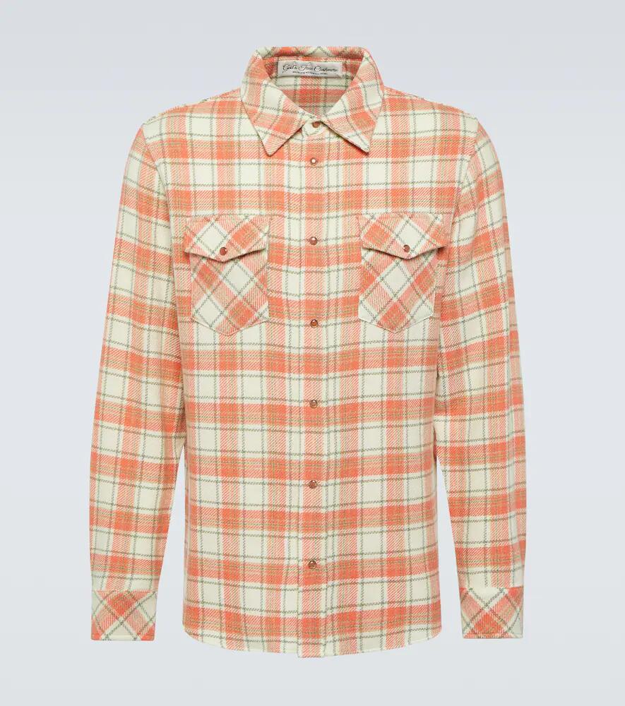 God's True Cashmere Plaid cashmere shirt Cover