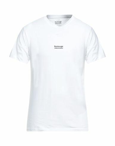 Bomboogie Man T-shirt White Cotton Cover