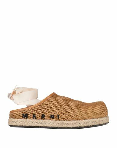 Marni Woman Espadrilles Sand Textile fibers Cover