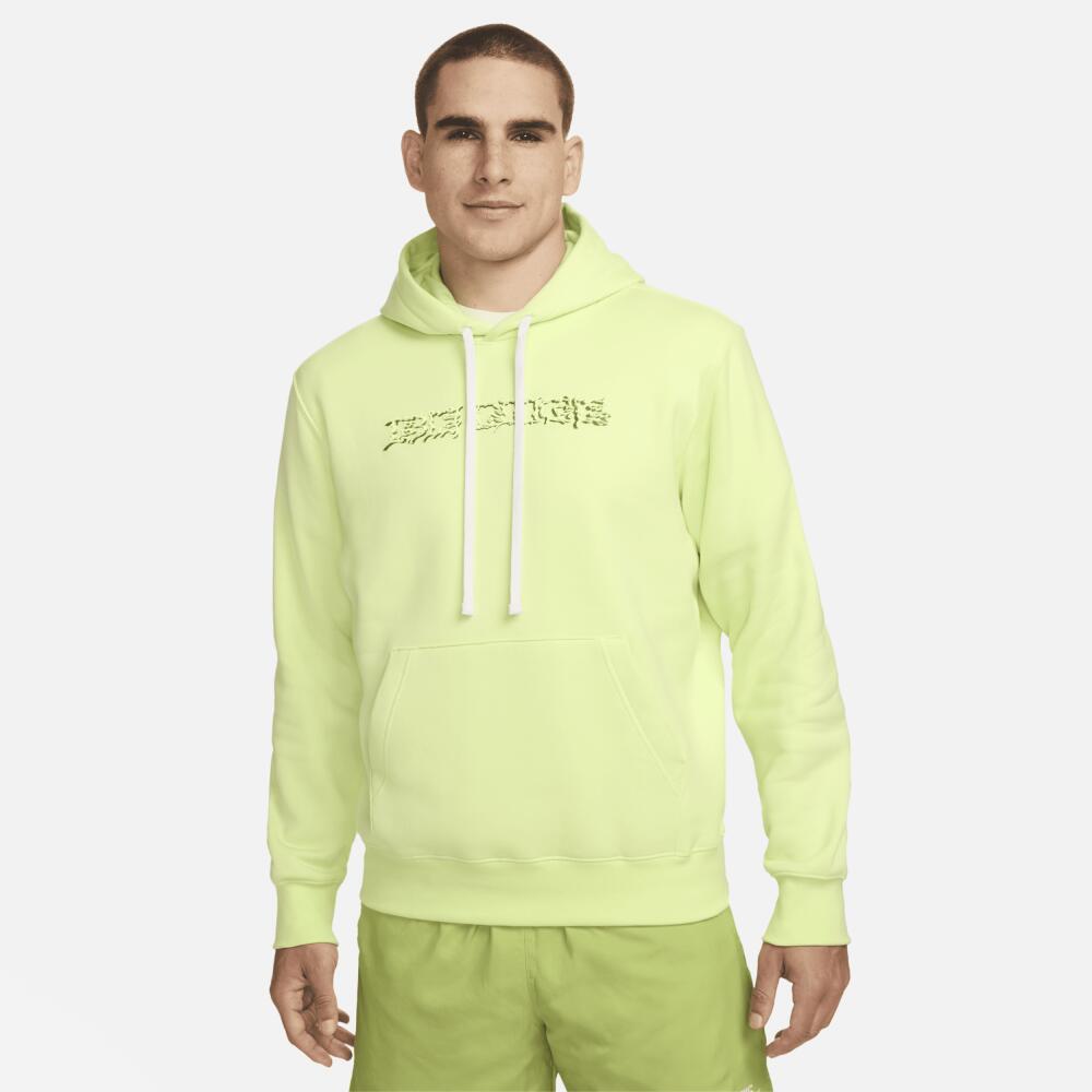 Men's Nike Sportswear Club Fleece Pullover Hoodie in Green Cover