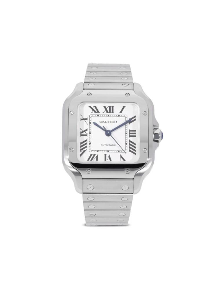 Cartier 2024 unworn Santos 35mm - White Cover