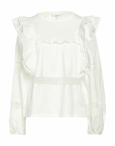 Dorothee Schumacher Woman T-shirt White Cotton, Elastane Cover