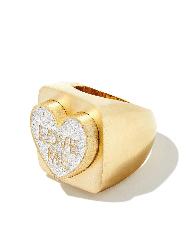 Lauren Rubinski 14kt yellow gold Love Me cocktail ring Cover