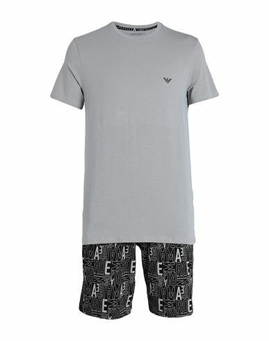 Emporio Armani Man Sleepwear Grey Cotton, Elastane Cover