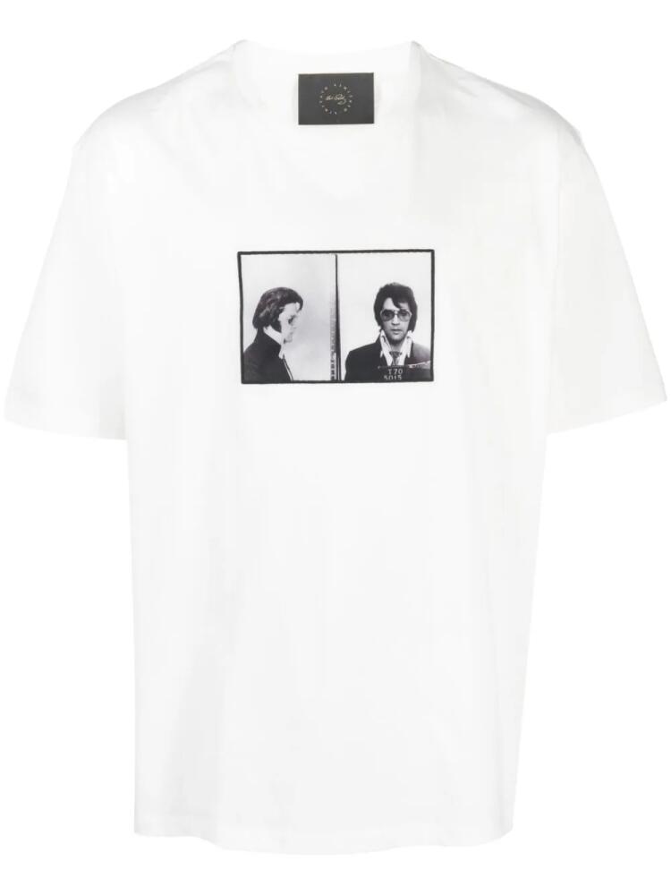 Limitato photograph-print short-sleeve T-shirt - White Cover