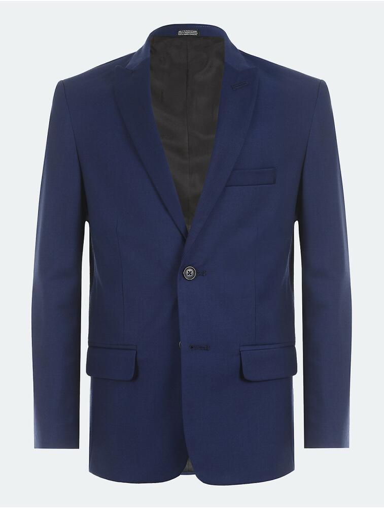 Calvin Klein Boys' Boys Infinite Stretch Blazer - Blue Cover