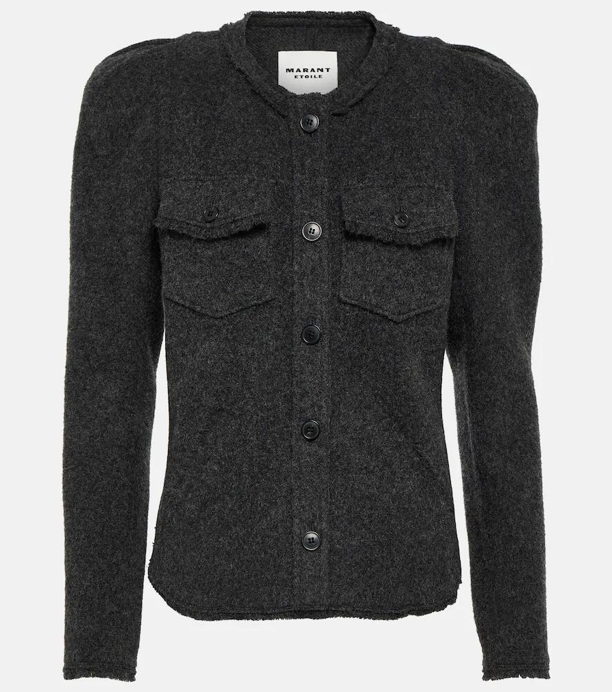 Marant Etoile Nelly tweed jacket Cover