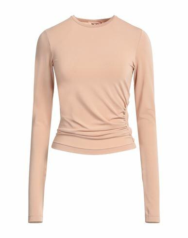 N°21 Woman T-shirt Blush Viscose, Polyester, Elastane Cover