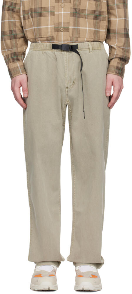 Gramicci Gray Relaxed-Fit Trousers Cover