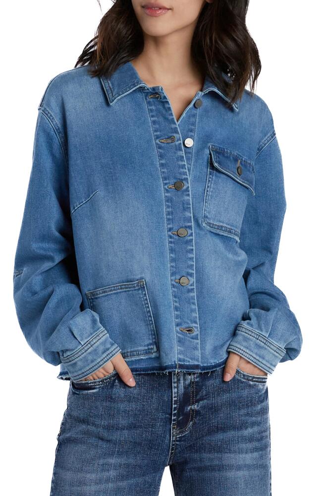 Wash Lab Denim Maddie Denim Jacket in Honor Blue Cover