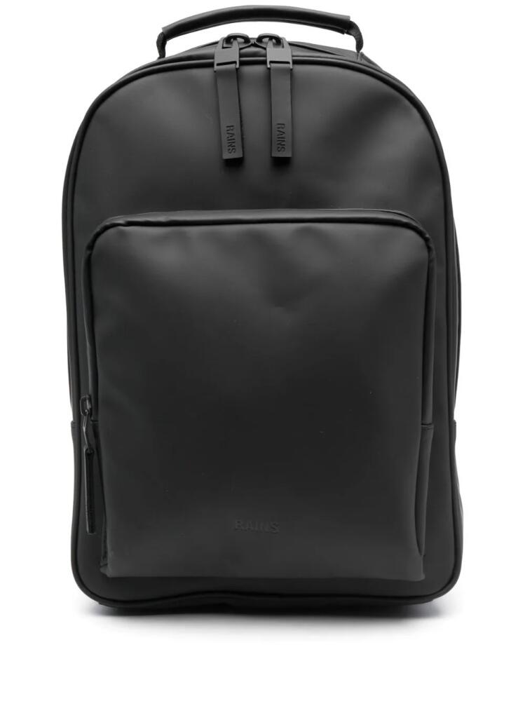 Rains Book Daypack waterproof backpack - Black Cover