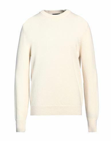 Aragona Man Sweater Ivory Cashmere Cover