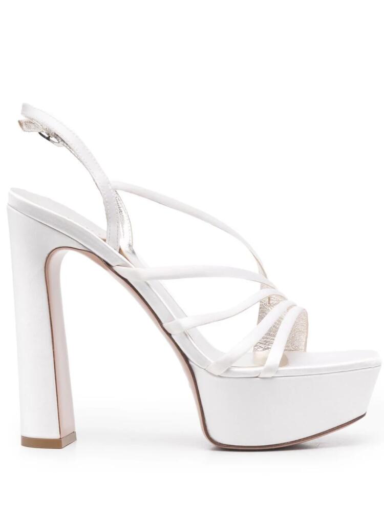 Le Silla strappy platform sandals - White Cover