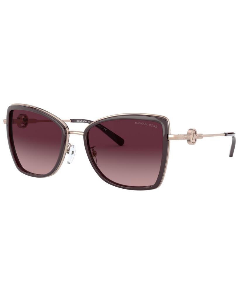 Michael Kors Women's Sunglasses, MK1067 - Rose Gold/Burgundy Gradient Cover