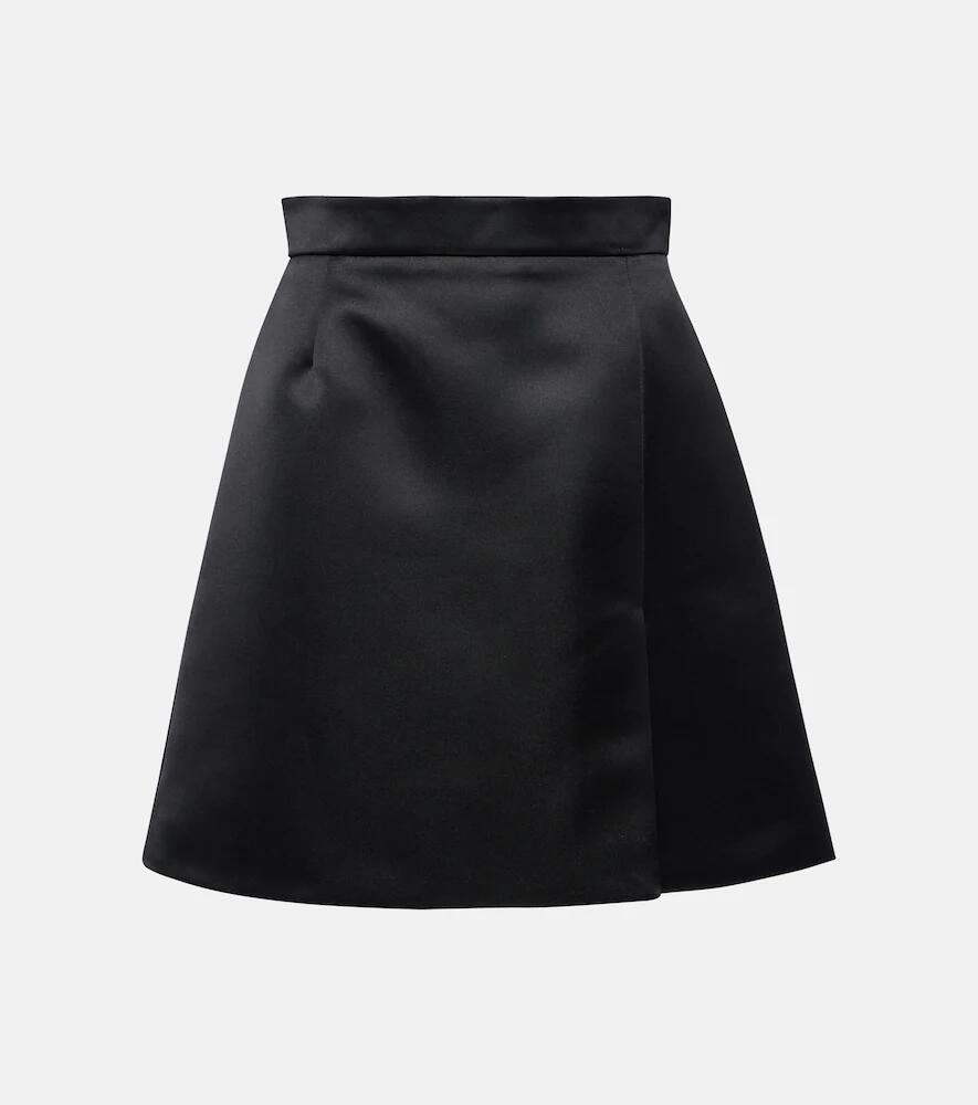 Nina Ricci Duchess satin miniskirt Cover