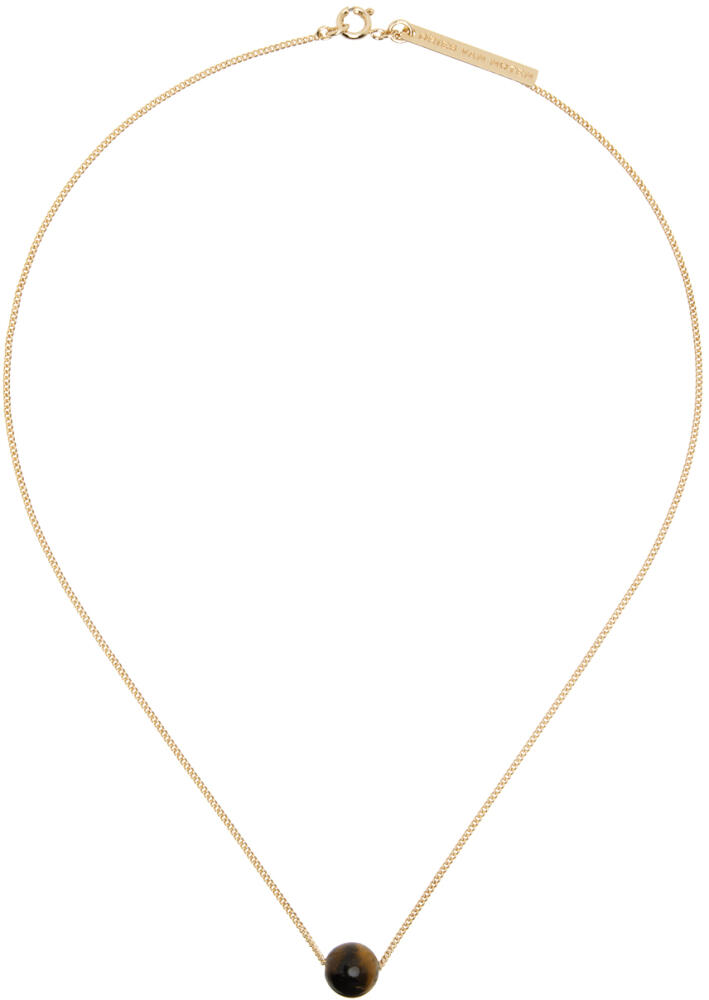 Dries Van Noten Gold Ball Necklace Cover