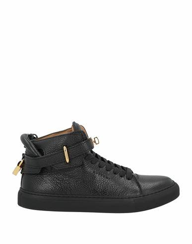 Buscemi Man Sneakers Black Soft Leather Cover