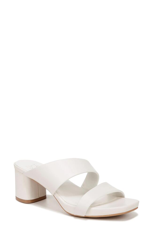 Naturalizer Inez Slide Sandal in Warm White Leather Cover