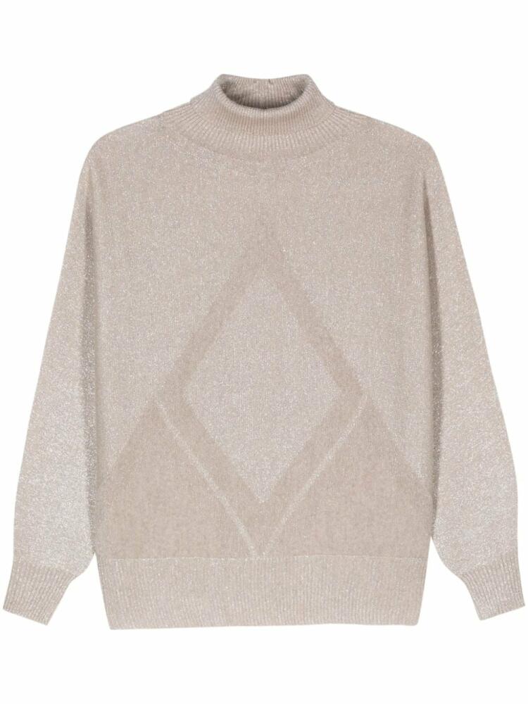 D.Exterior lurex sweater - Neutrals Cover