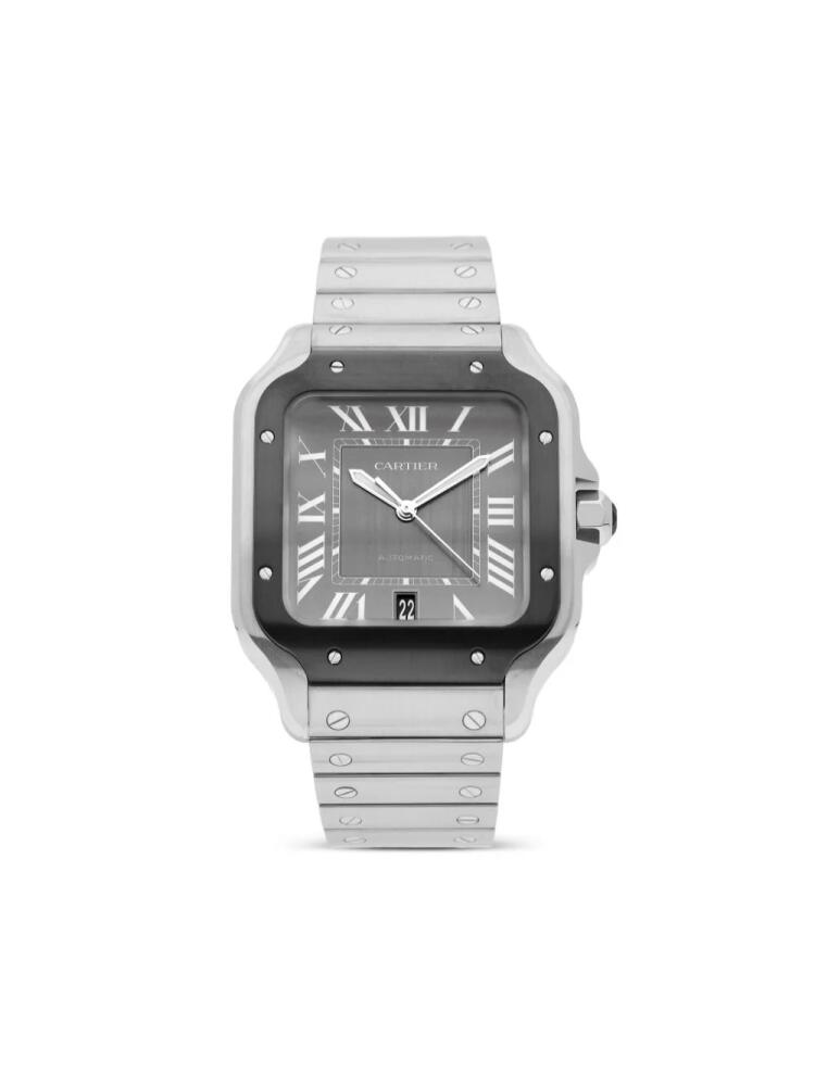 Cartier 2024 unworn Santos 39.8mm - Grey Cover