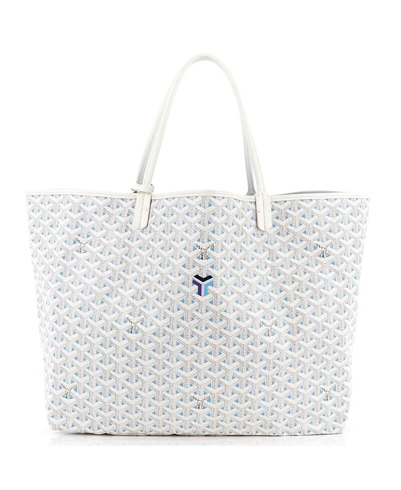 Pre-Owned Goyard Gm Saint Louis Tote Claire Voie Coated Canvas Cover