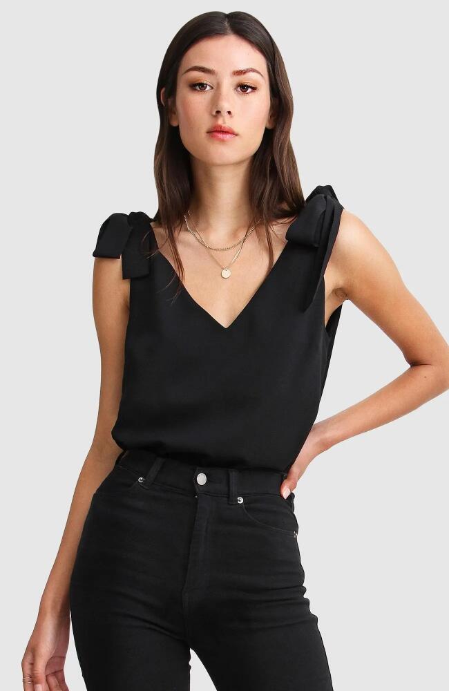 Belle & Bloom Feel For You V-Neck Top in Black Cover