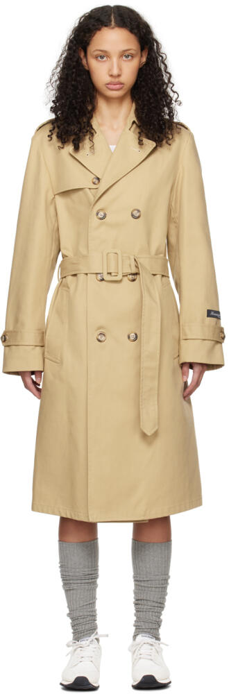 HommeGirls Beige Classic Trench Coat Cover