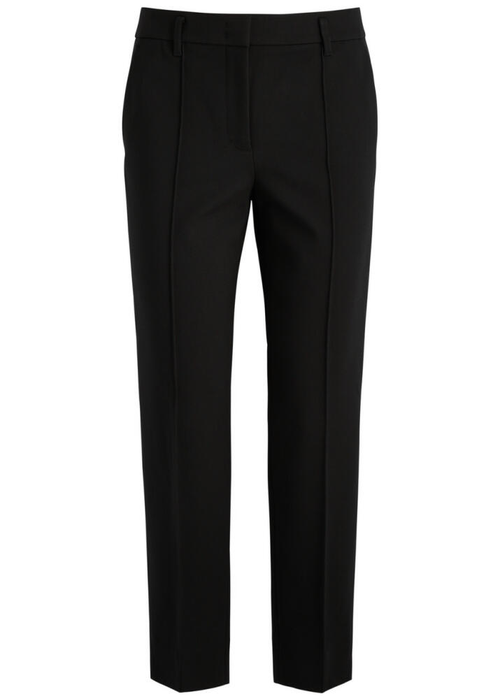 Dorothee Schumacher Slim-leg Stretch-jersey Trousers - Black Cover