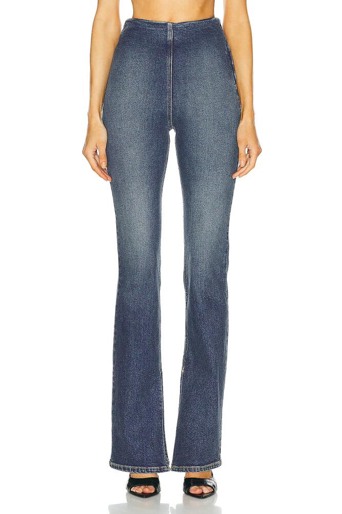 EB Denim Split Hem Jegging in Blue Cover