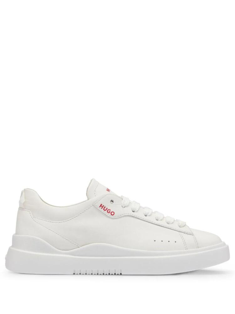 HUGO Blake logo-print sneakers - White Cover