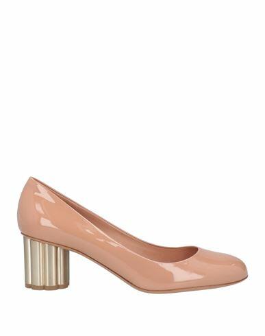 Ferragamo Woman Pumps Pink Calfskin Cover