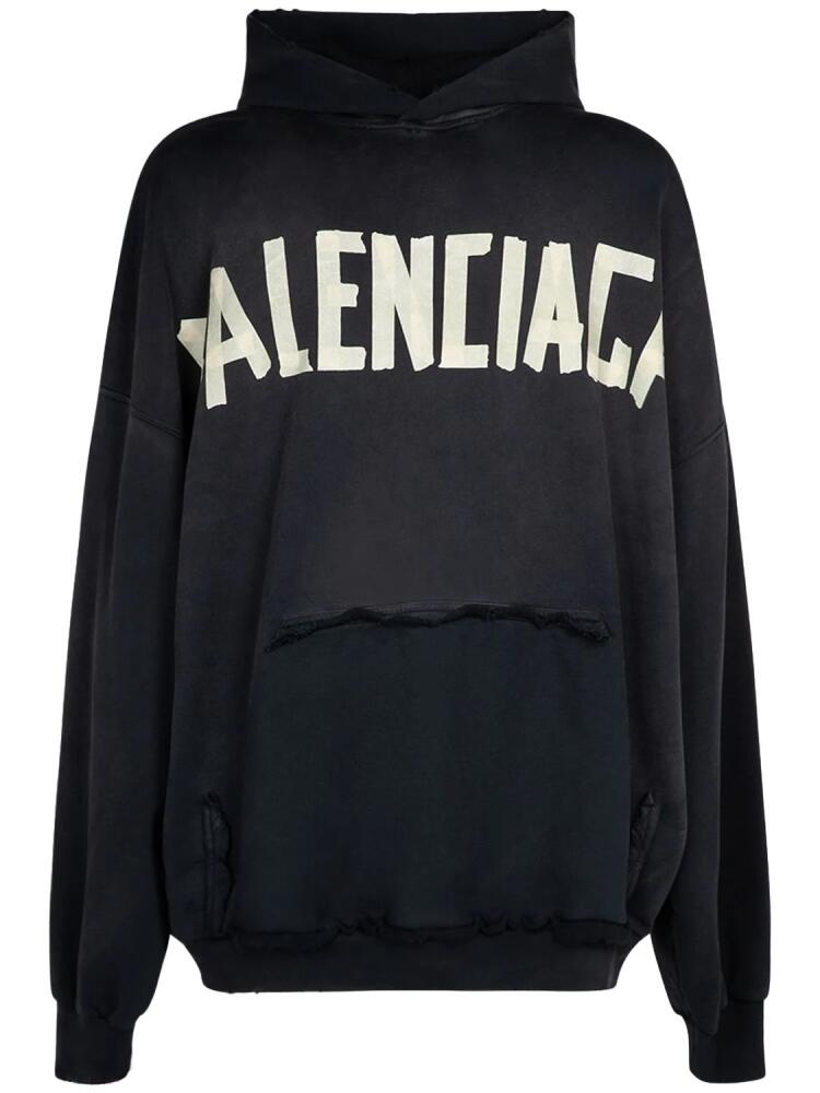 BALENCIAGA Cotton Sweatshirt Hoodie Cover