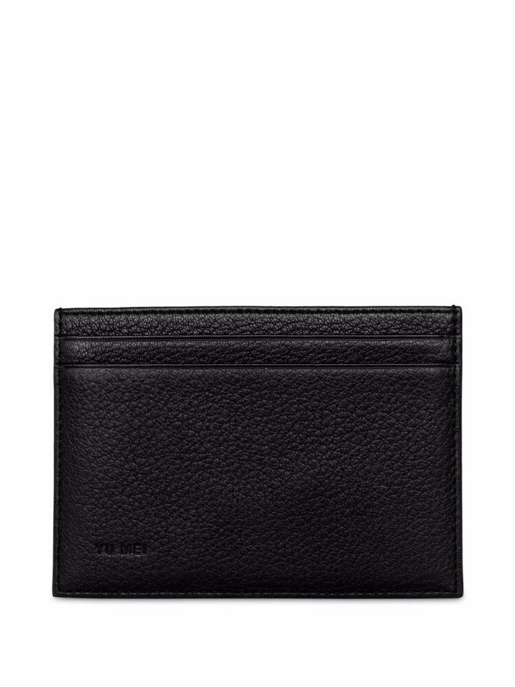 Yu Mei nappa leather cardholder - Black Cover