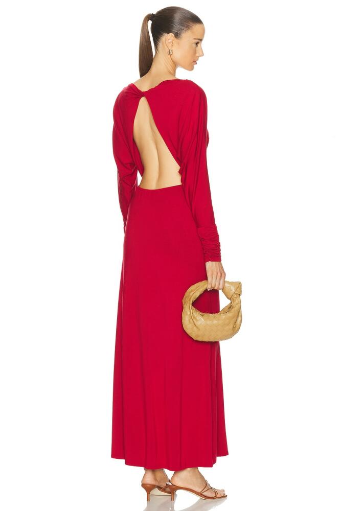 Posse Sienna Long Sleeve Dress in Red Cover