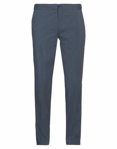 Incotex Man Pants Navy blue Cotton, Elastane Cover