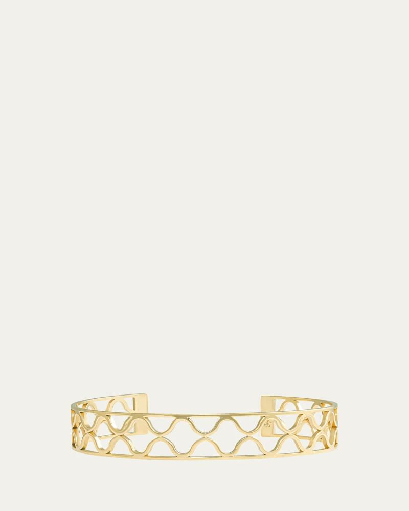 L. Klein Giulia 18K Yellow Gold Cuff Bracelet Cover