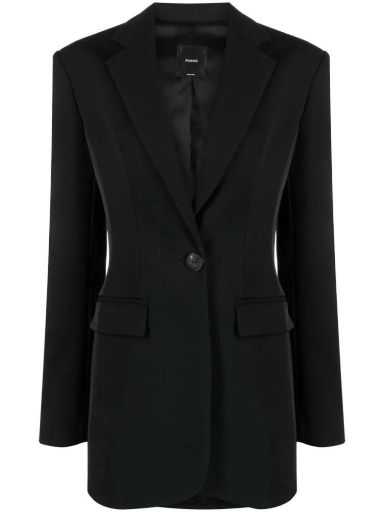 PINKO single-breasted tailored blazer - Black Cover