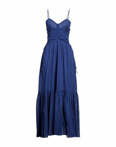 Marant Étoile Woman Maxi dress Blue Cotton Cover